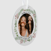 Winter greenery Best Friends Ornament (voorkant)