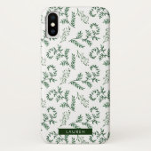 Winter Greenery iPhone case (Achterkant)