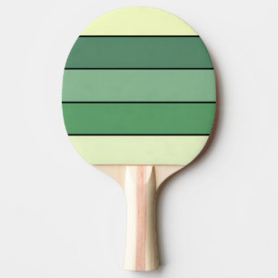 Winter Groene Gele Strepen Op Waterverf Papier Tafeltennisbatje