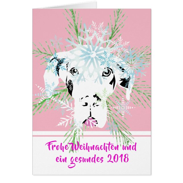 Winter Grote Dane (Voorkant)