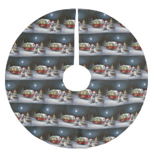 Winter Grote Deen Caravan Kerstavontuur Kerstboom Rok