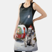 Winter Grote Deen Caravan Kerstavontuur Schort (Insitu)