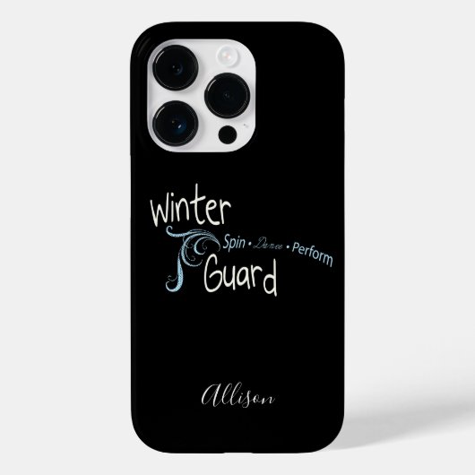 Winter Guard Spin Dance Case-Mate iPhone Case (Achterkant)