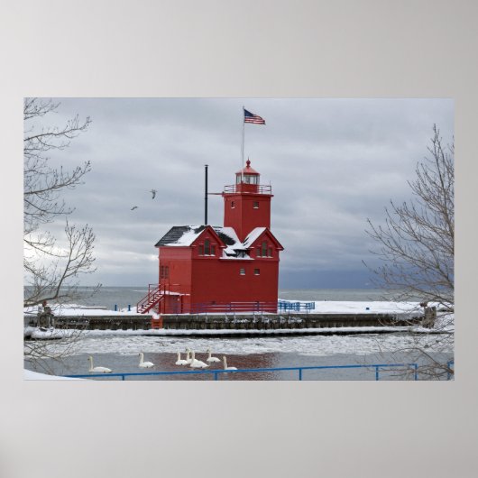 Winter Harbour Poster (Voorkant)