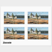 Winter Harbour-vuurtoren, Maine Stickers (Vel)