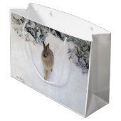 Winter Hare (Rabbit), Bruno Liljefors Groot Cadeauzakje (Achterkant Gekanteld)