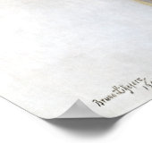 Winter Hare (Rabbit), Bruno Liljefors Poster (Hoek)