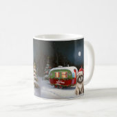 Winter Havanese Caravan Kerstavontuur Koffiemok (Voorkant rechts)