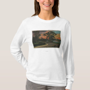 Winter Haven, Florida - Sunset Uitzicht of Lake T-shirt