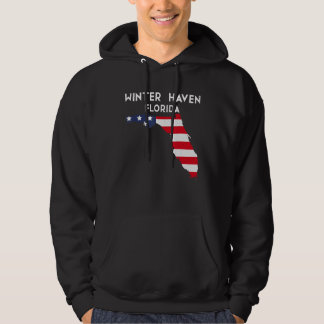 Winter Haven Florida USA State America Travel Flor Hoodie