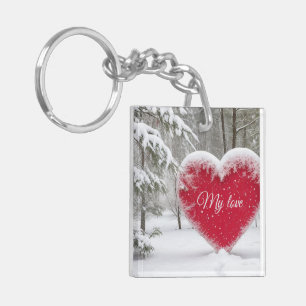 Winter Heart Sleutelhanger