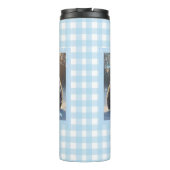 Winter Hedgehog Mug – Cute Snowflake Thermosbeker (Achterkant)