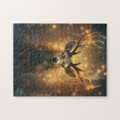 Winter Herten puzzel (Horizontaal)