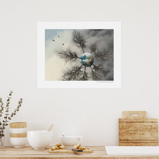 Winter - Hiver Poster (Keuken)