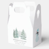 Winter Holiday Bedankdoosjes (Geopend)