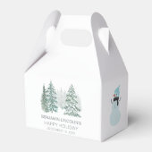 Winter Holiday Bedankdoosjes (Voorkant Zijde)