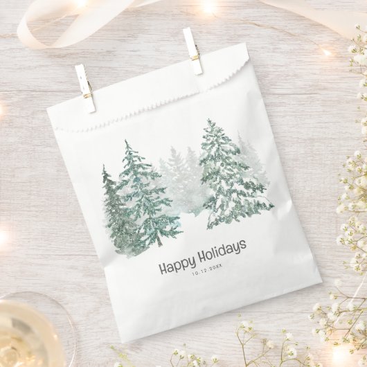 Winter Holiday Bedankzakje (Geknipt)