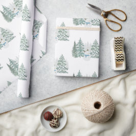 Winter Holiday Cadeaupapier