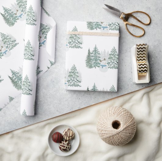 Winter Holiday Cadeaupapier (Crafts)