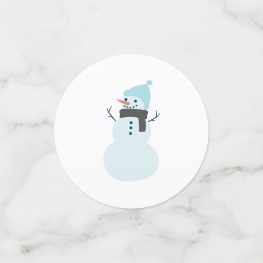 Winter Holiday Confetti (Kleine voorkant)