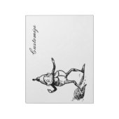 Winter Holiday Elf Gnome Thunder_Cove Notitieblok (Gedraaid)