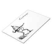 Winter Holiday Elf Gnome Thunder_Cove Notitieblok (Schuin)