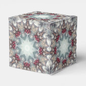 Winter Holiday Gift Box Bedankdoosjes (Achterkant)