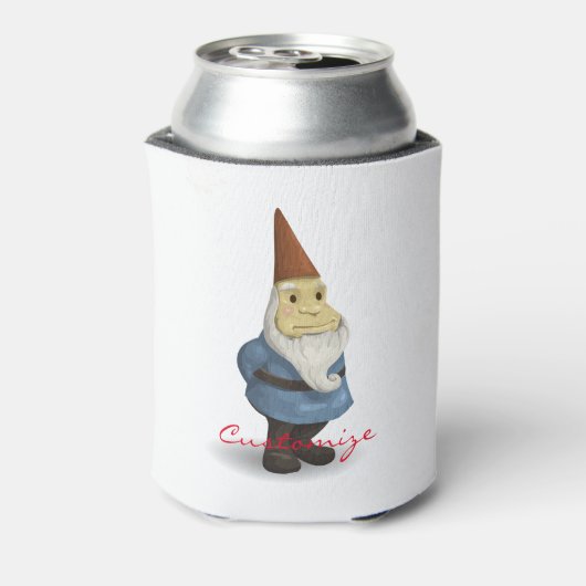 Winter Holiday Gnome Thunder_Cove Blikjeskoeler (Blikje Achterkant)