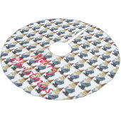 Winter Holiday Gnome Thunder_Cove Kerstboom Rok (Gekanteld)