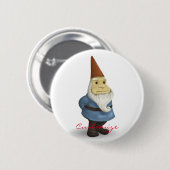 Winter Holiday Gnome Thunder_Cove Ronde Button 5,7 Cm (Voorkant /achterkant)