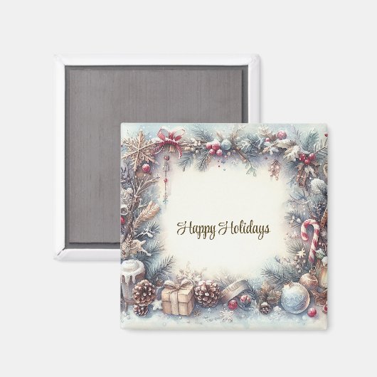 Winter Holiday Magnet (Recto/Verso)