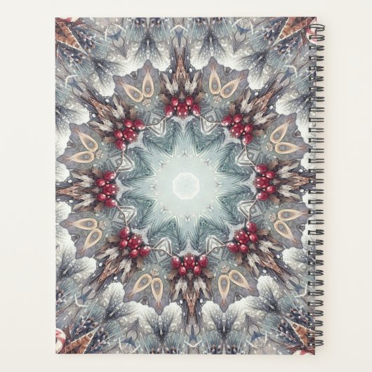 Winter Holiday Planner (Achterkant)