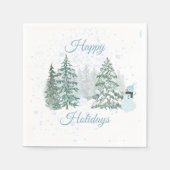 Winter Holiday Servet (Voorkant)