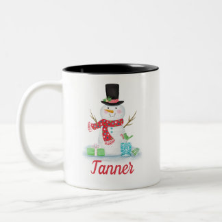 Winter Holiday Snowman Mok