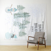 Winter Holiday Wandkleed (In Situ (horizontaal))