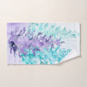 Winter Holiday - Waterverf Deer Scene Bad Handdoek (Handdoek)