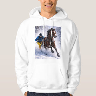 Winter Horse | Crafts | Party Supplies Wrapping Hoodie