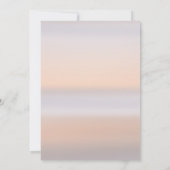 Winter Horses Wedding Brunch Kaart (Achterkant)