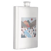 Winter Hunting Fox Flacon (Rechts)