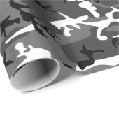 Winter Ice Camo Cadeaupapier (Rol Hoek)