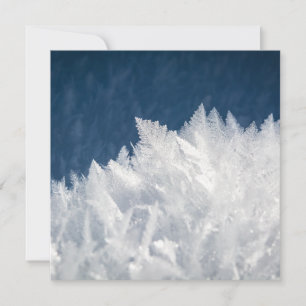 Winter Ice Crystals Kaart