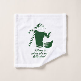 Winter illustratie Handdoek