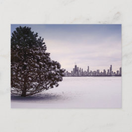 Winter in Chicago Briefkaart