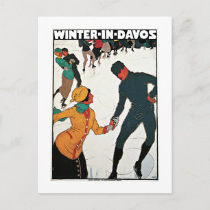 Winter in Davos Briefkaart