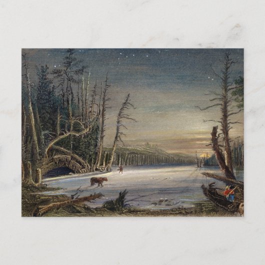 WINTER IN DE CATSKILLS KERST KAART (Voorkant)