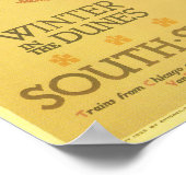 Winter in de Duinen Poster (Hoek)