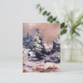 Winter in de Rockies - 1867 Briefkaart (Staand voorkant)