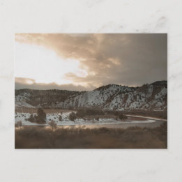 Winter in de Rockies Briefkaart