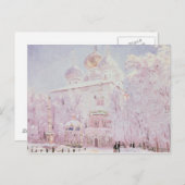 Winter in de Trinity-St. Sergius Lavra Briefkaart (Voorkant / Achterkant)