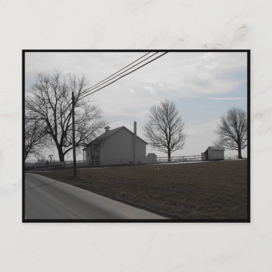 ~ Winter in Lancaster County ~ 20 Briefkaart (Voorkant)